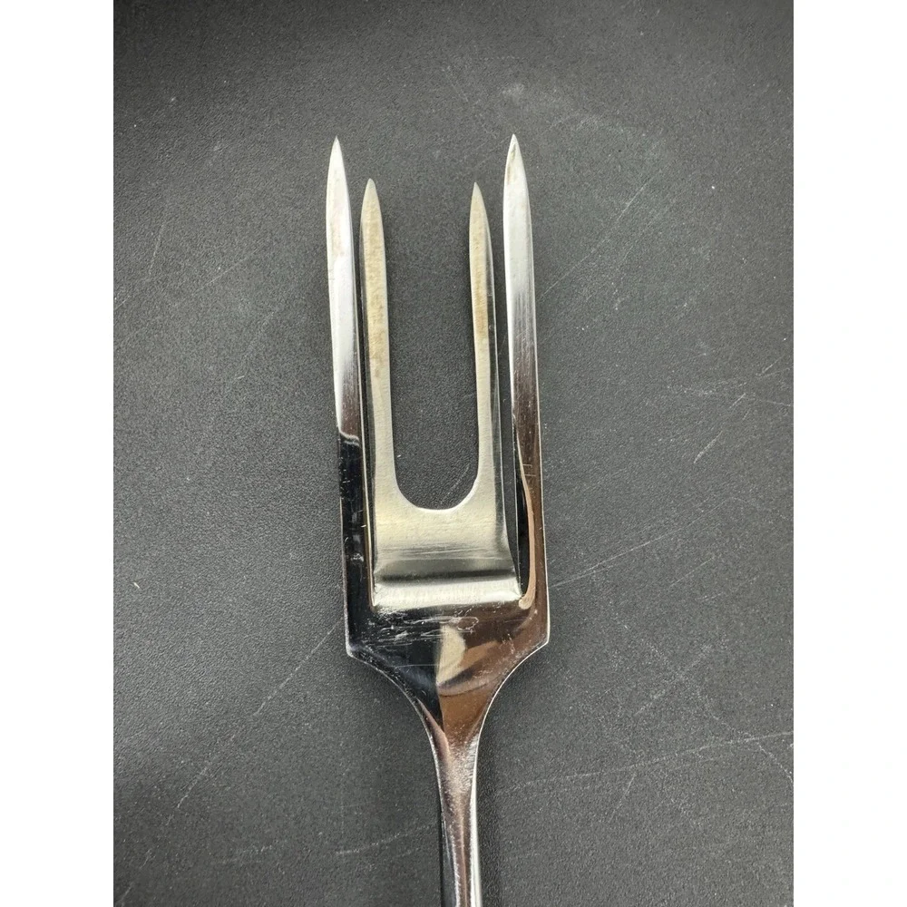 Vintage MCM Hand forged Capri Carving set
